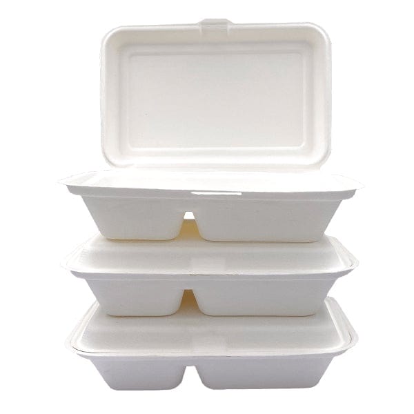 Envase Envase Multiuso Biodegradable con Division - Caja 250 un COLACIONCONBIO80*