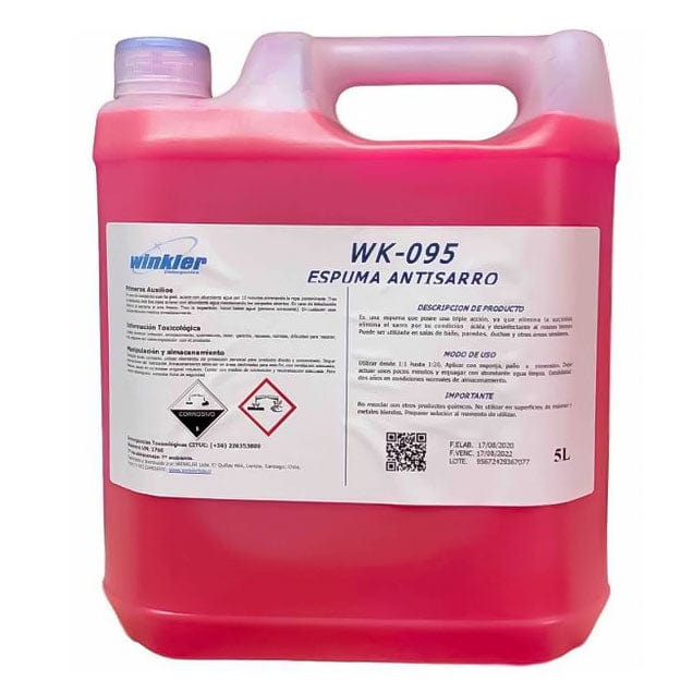 Químico Espuma Antisarro Desinfectante - Bidón 5 Lts ESPSARRO544*