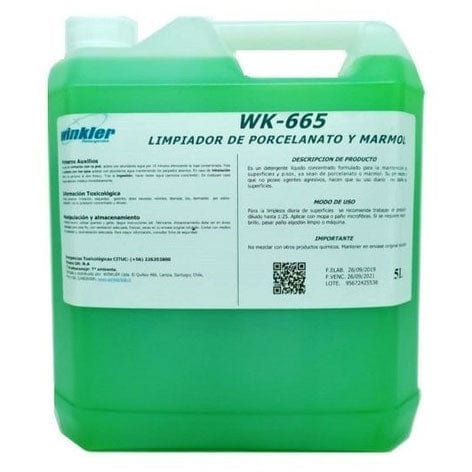Químico Limpiador y Abrillantador de Porcelanatos - Bidón 5 Litros LIMPPORCE544*