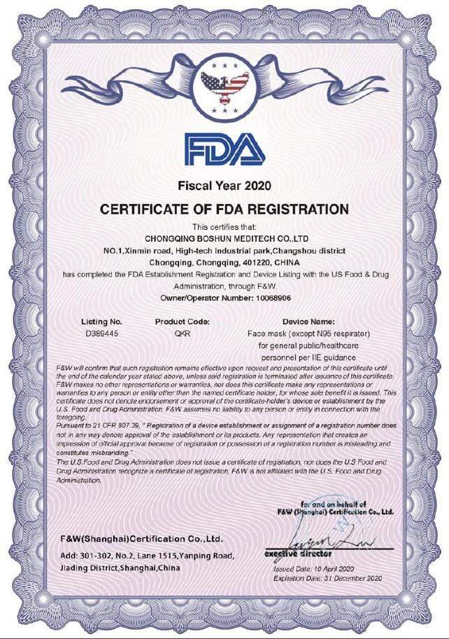 Manipulación Mascarilla 3 pliegues - Caja 50 un MASCA19*