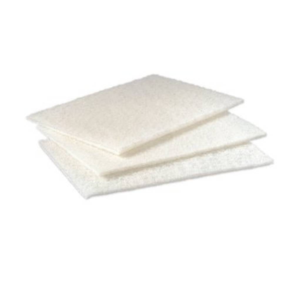 Insumos Aseo Pad Fibra Blanca 3M 15x11 - Pack 10 un. FIBRABLANCA3M00*