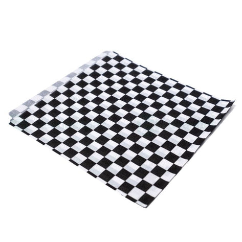 Antigrasa Papel Antigrasa para Sandwich Negro / Blanco - 500 un PAPELANTIGRACNB04*