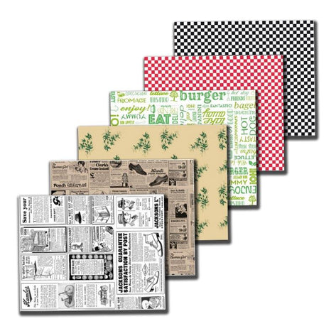 Antigrasa Papel Antigrasa Times Blanco - Pack 1000 un PAPELANTIGRAT71*