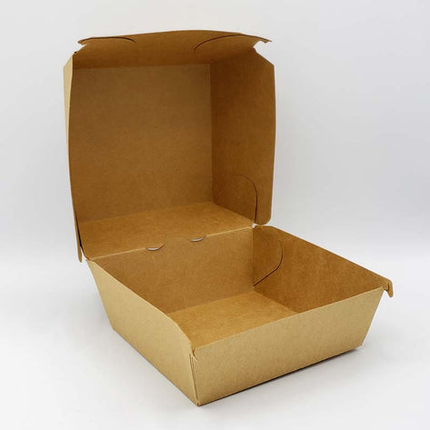 Envase Porta Hamburguesa Kraft L - Caja 600 un HAMBURKRAFTL71*