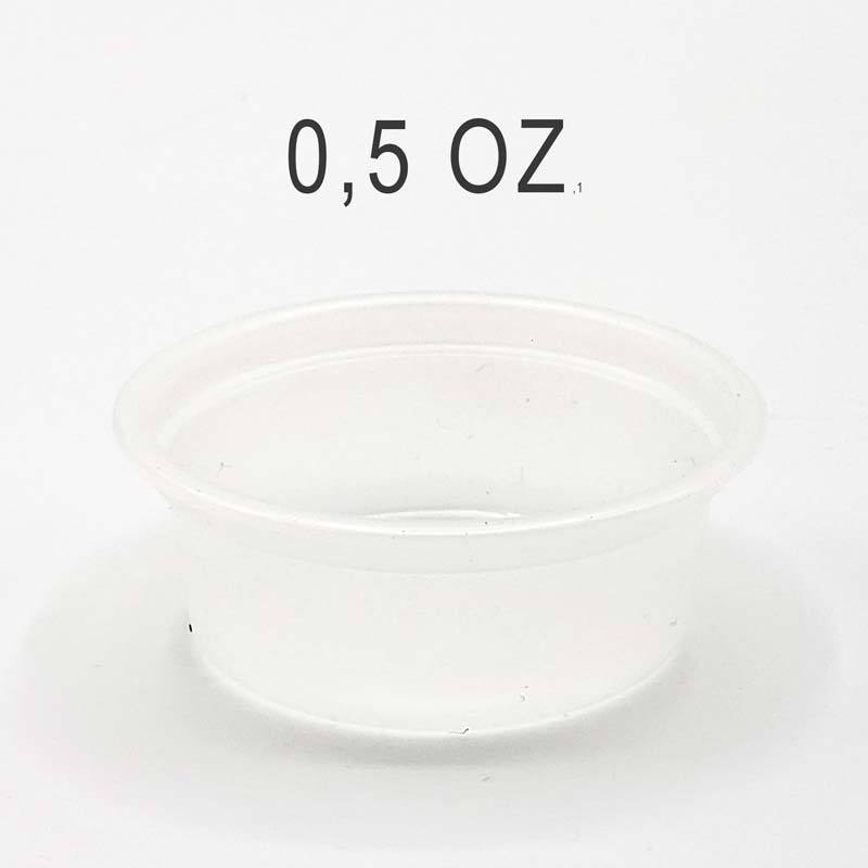 Envase Pote Salsero 0,5 oz - Pack 100 und Pack 100 und SALS0508P