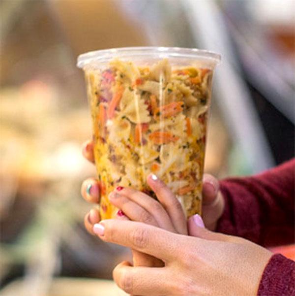 Pote Pote y Tapa Tugou 1 Litro Trans - Caja 500 un POTETG32CT*