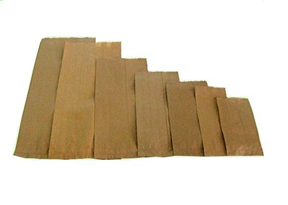 Bolsa Saco de Papel Kraft Tipo 200 - Pack 1000 un SACOK20031*