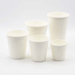 Vasos Vaso de Polipapel Blanco 6 oz - 180 cc - Pack 100 un VASOPOL180B71P*