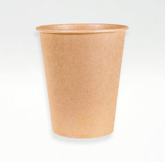 Vasos Vaso de Polipapel Kraft 180 cc - 6 oc - Caja 1.000 un VASOPOL180K83*
